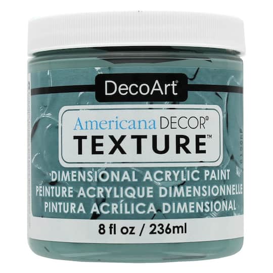 DecoArt&#xAE; Americana Decor&#xAE; Texture&#x2122; Dimensional Acrylic Paint, 8oz.